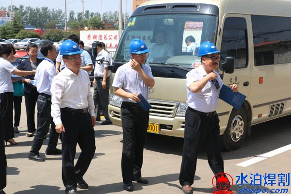 侯典峰、王力舟來(lái)水泊焊割